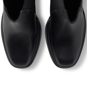 Botín de tacón Bimba en napa con cierre elástico