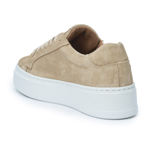 Sneaker British Passport Beige