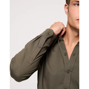 Camisa Manga Larga Verde - Niana