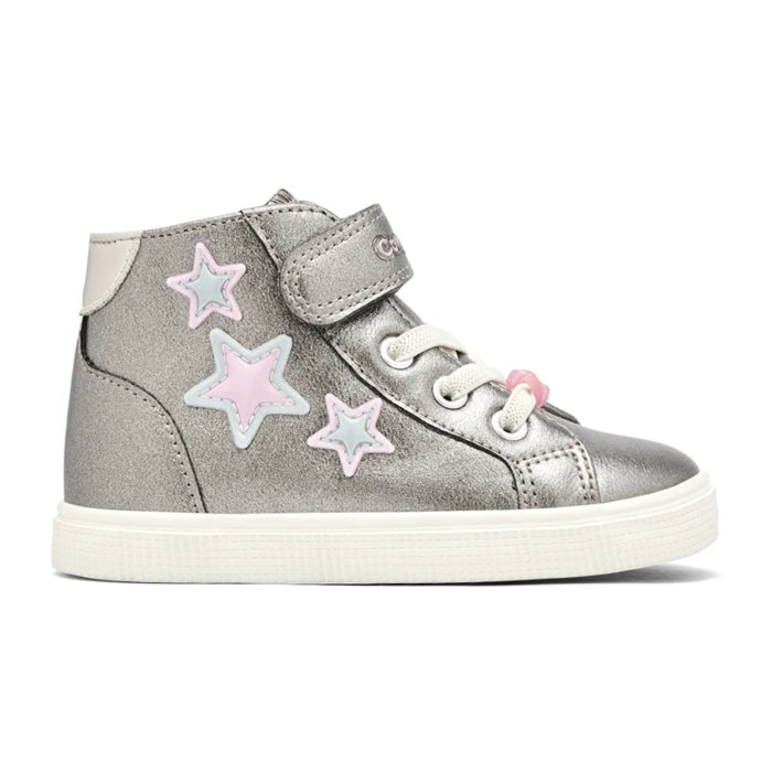 Zapatillas Altas De Niña Barefoot Con Estrellas