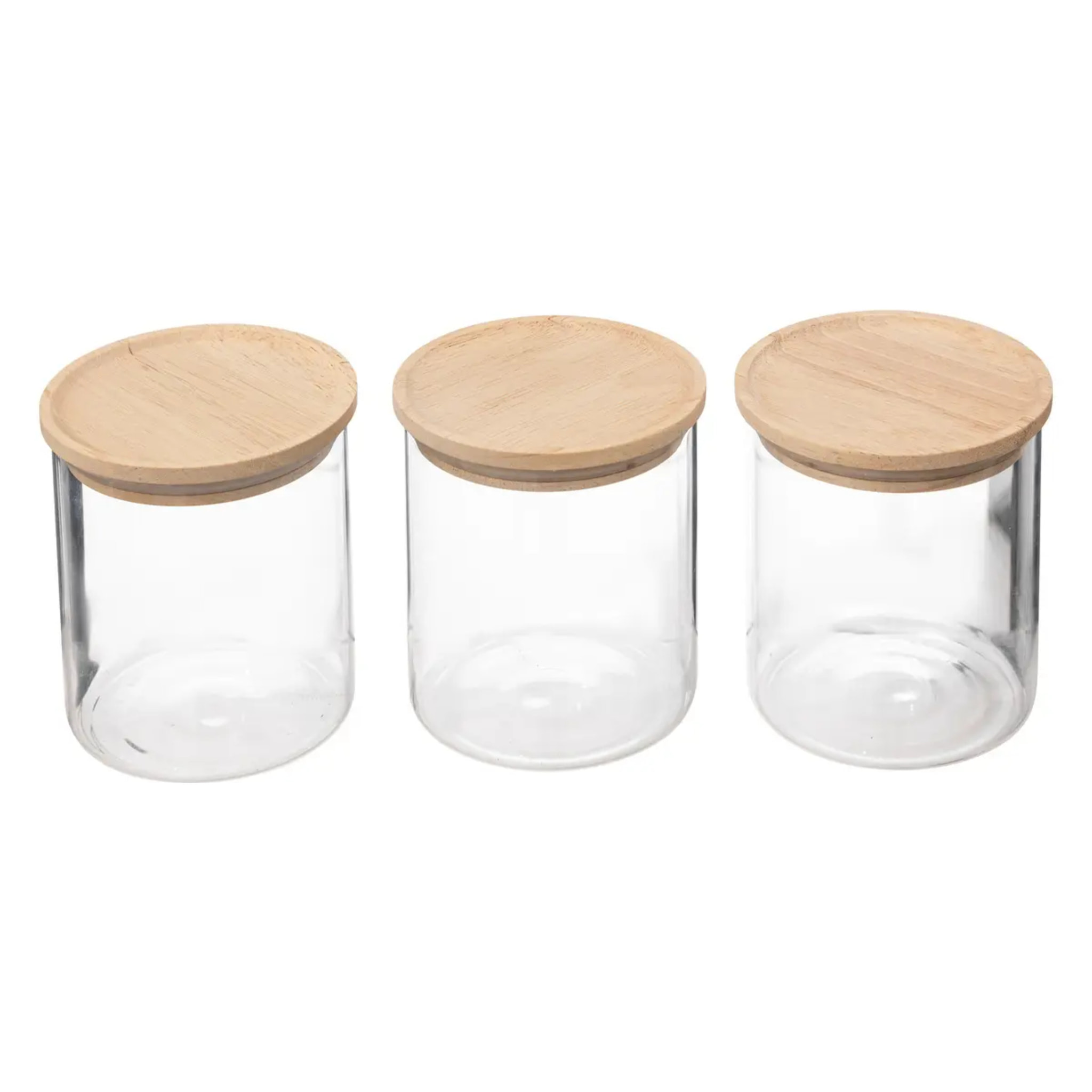 Set de 3 bocaux hemétiques en verre 035L "Hermet"
