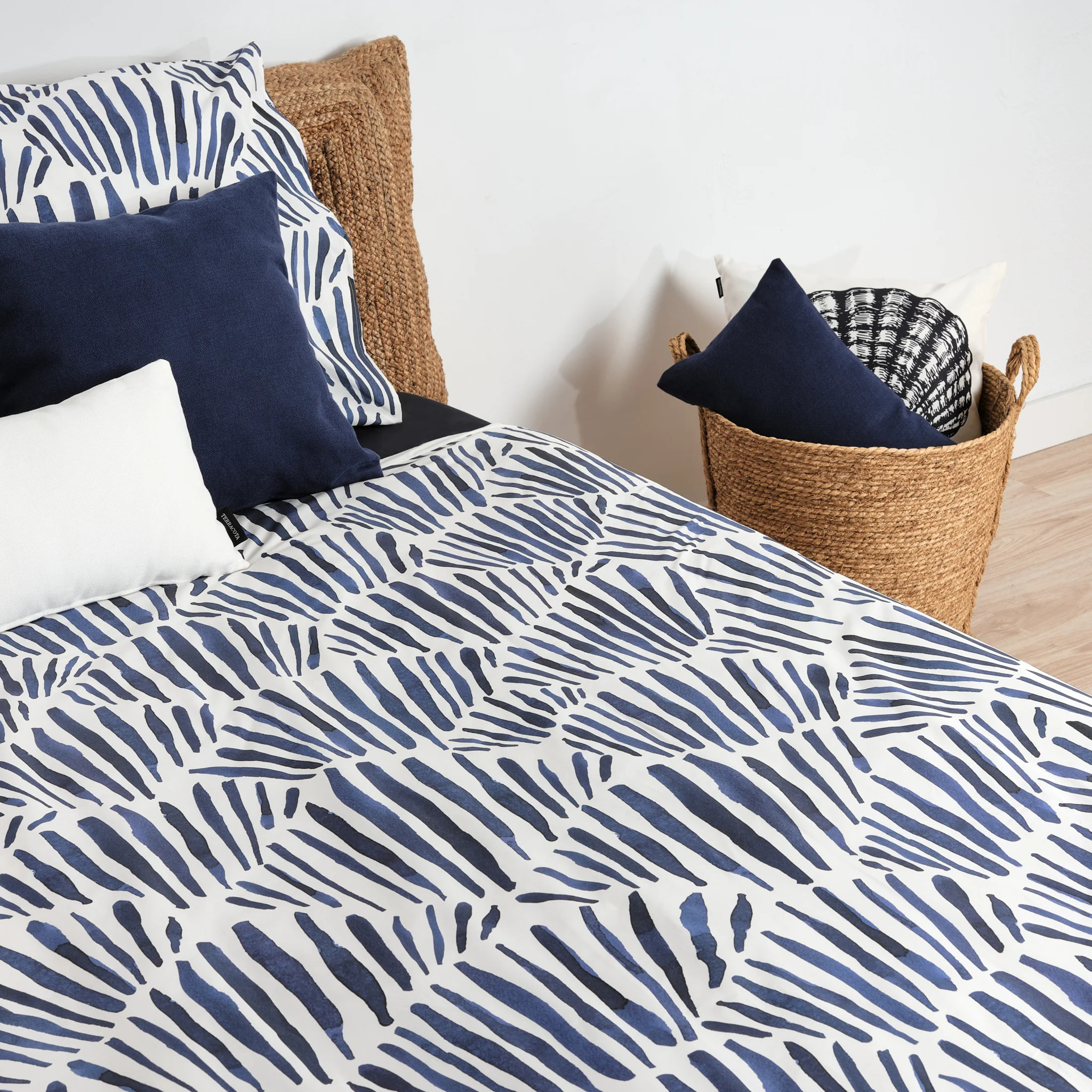 Housse de couette 100 % coton 80 fils Gavina