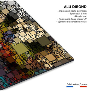 Tableau vitraux sagrada familia Tableau alu Dibond