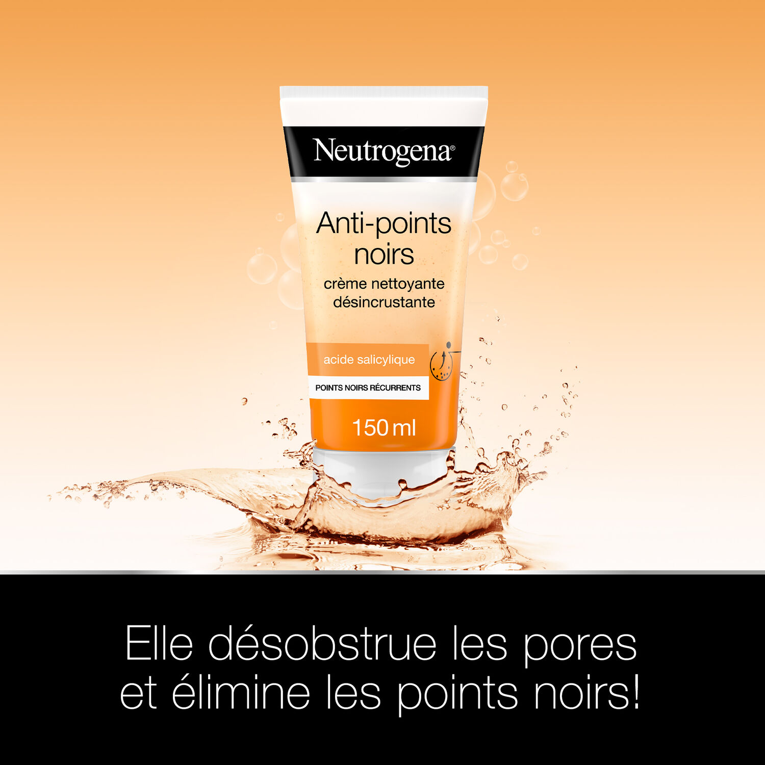 Crème désincrustante - NEUTROGENA® Crème désincrustante Points noirs 150ml