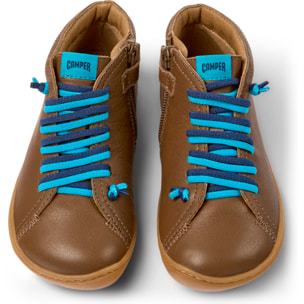 CAMPER Peu Cami - Sneaker Marrone Bambino Unisex