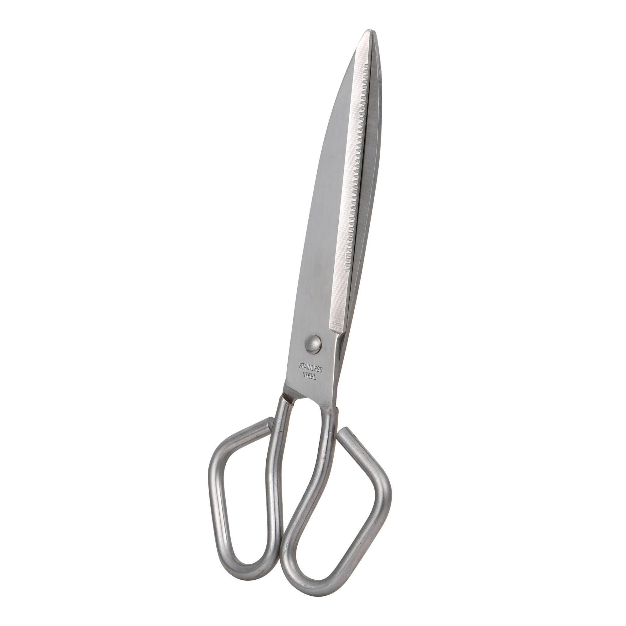 Tijeras de cocina 19x7,7 cm acero inoxidable, multiusos y resistentes para alimentos expert san ignacio