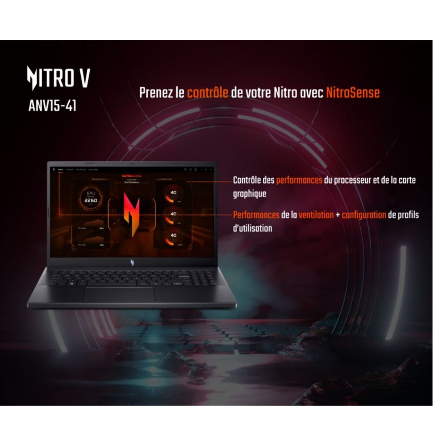 PC Gamer ACER Nitro V 15 ANV15-41-R1RW