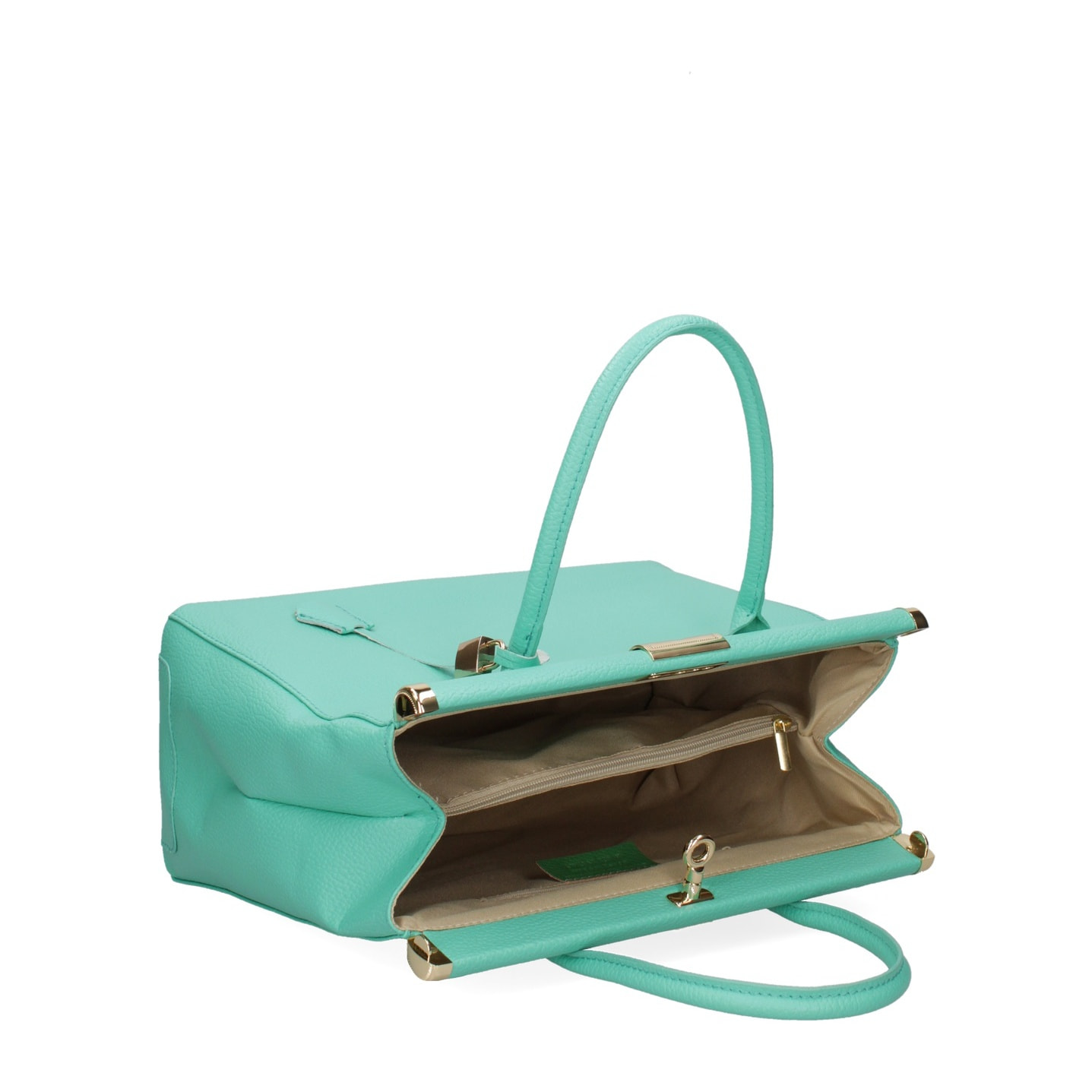 Borsa a mano da donna - Modello Aleria - Vera pelle - 35.0 x 26.0 x 16.0 cm