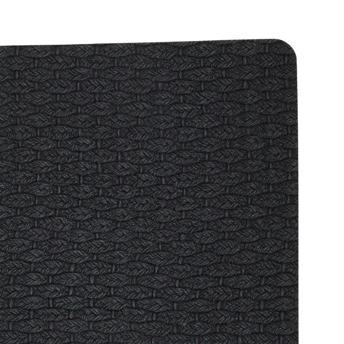 Set de table Ely noir L49xp33xH0,1cm
