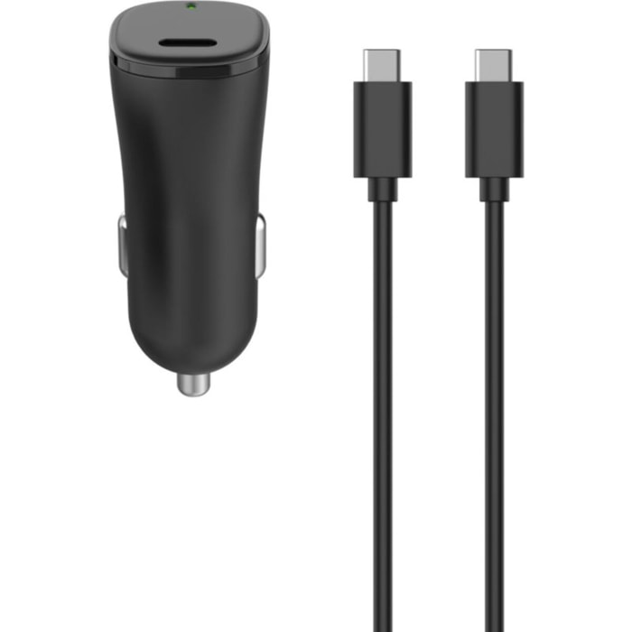 Chargeur + câble ESSENTIELB 20W USB-C + Cable USB-C 1m noir