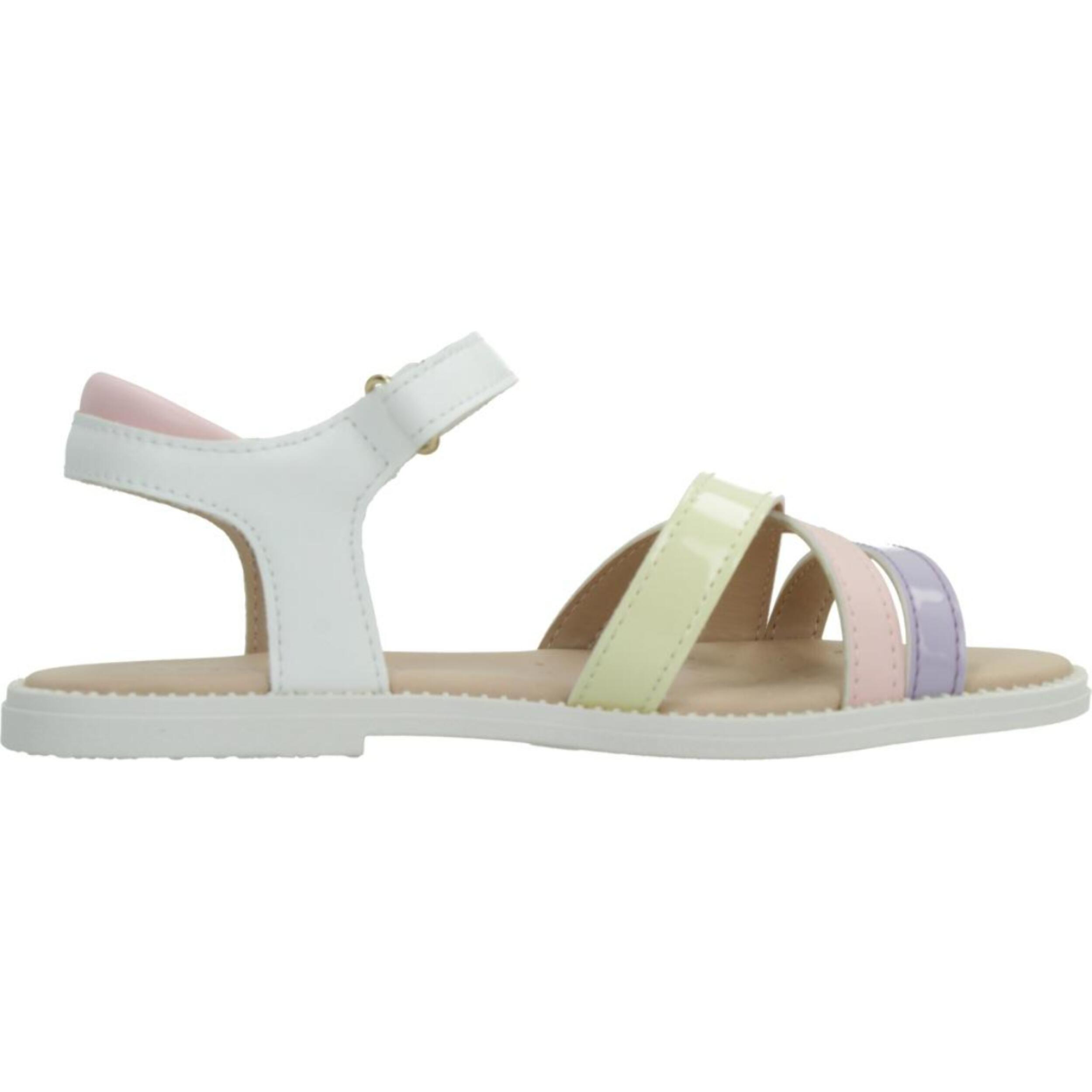 Sandalias Niña de la marca GEOX  modelo J5235D 000BC J BLANCO