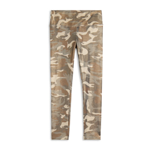 Leggings Vita Alta 7/8 in Jersey Coated fantasia
