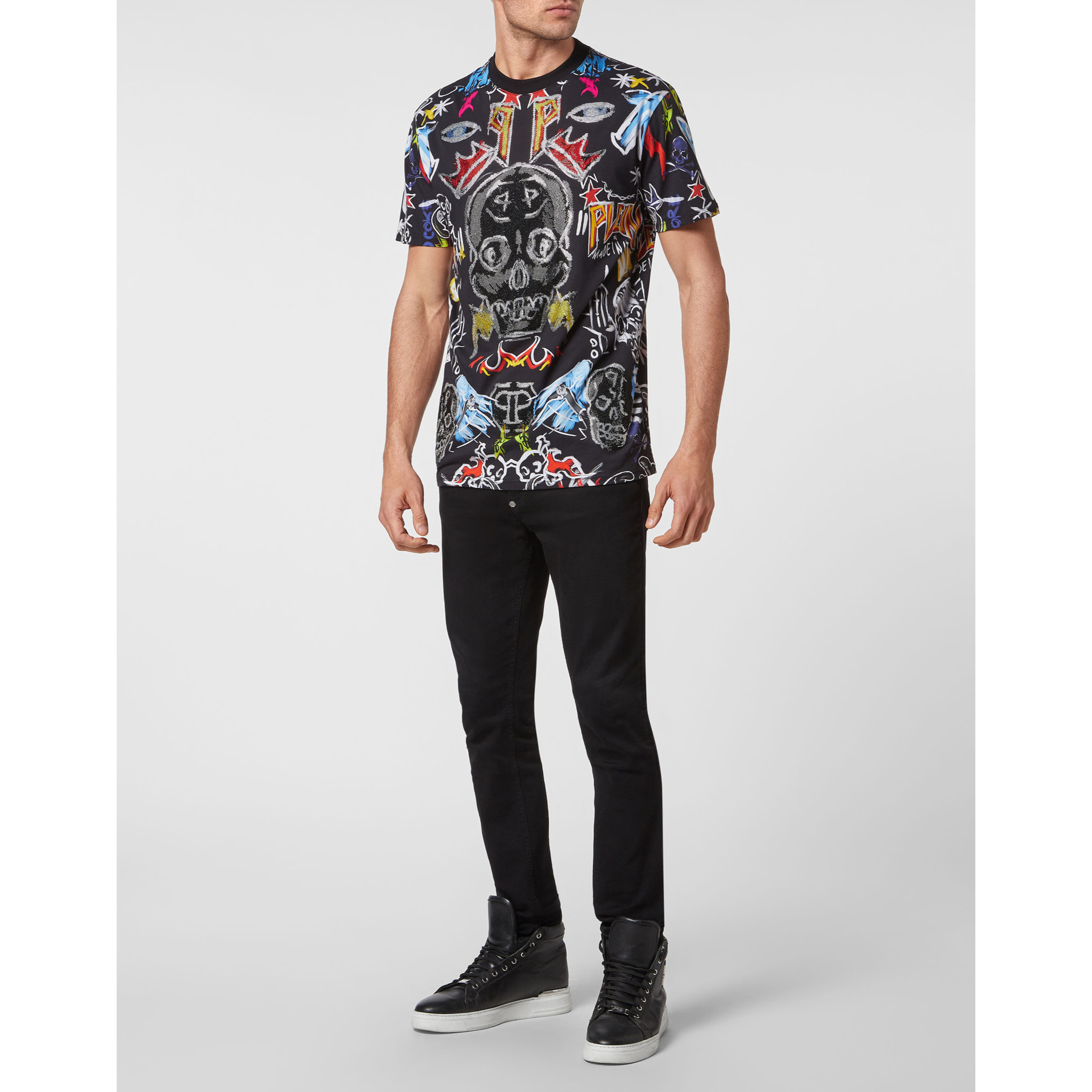 PHILIPP PLEIN Camiseta Cuello Redondo