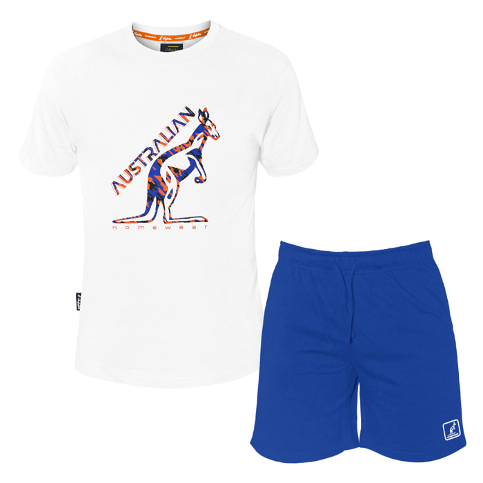 Completo Homewear Uomo Corto AUSTRALIAN Cotone