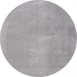 Tapis salon MITA, soft et soyeux, tapis uni à l'aspect Shaggy