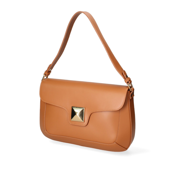 Borsa a spalla da donna - Modello Astrea - 100% pelle - 31.0 x 19.0 x 5.0 cm