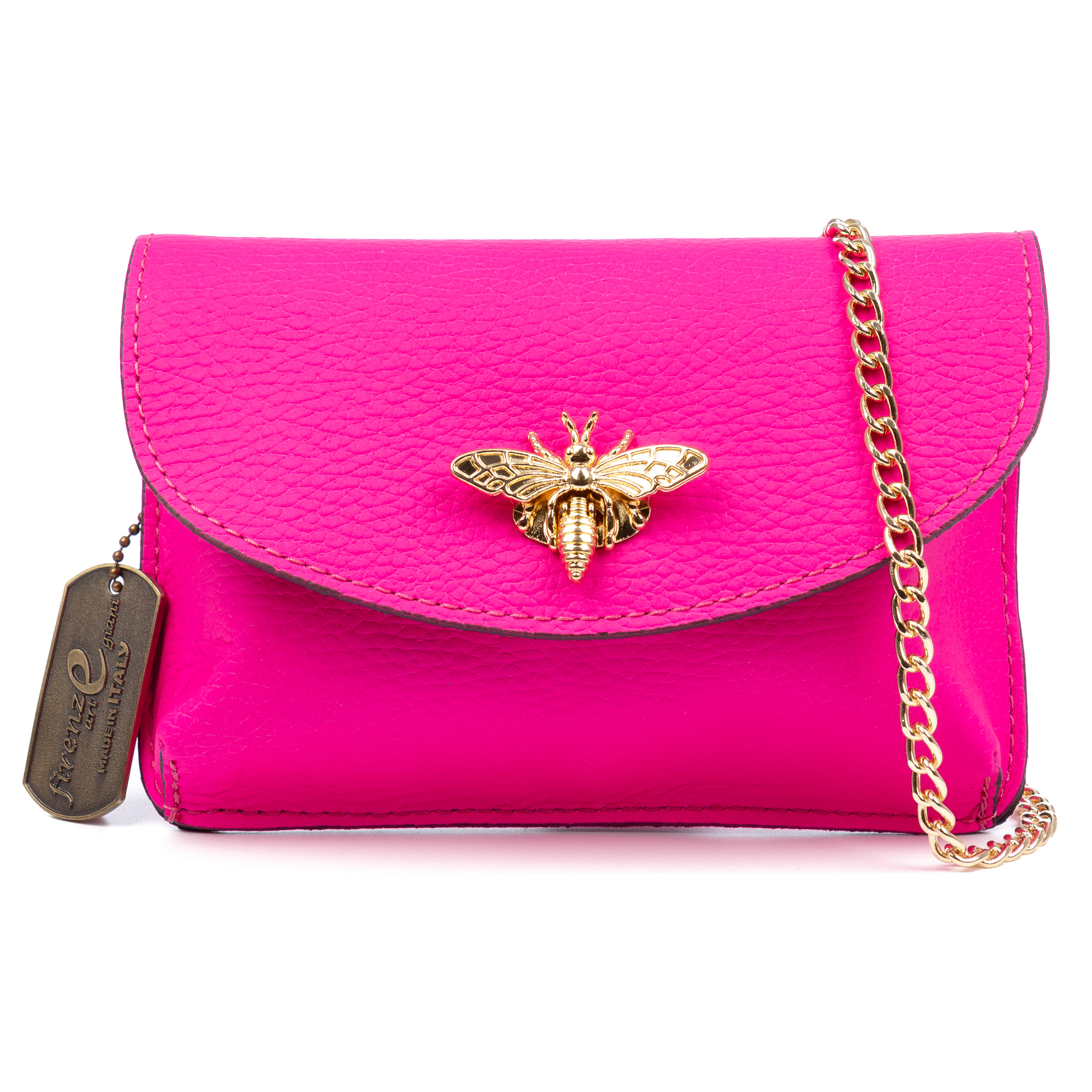 Aquilonia bolso de mano mujer. Piel auténtica acabado Dollaro.