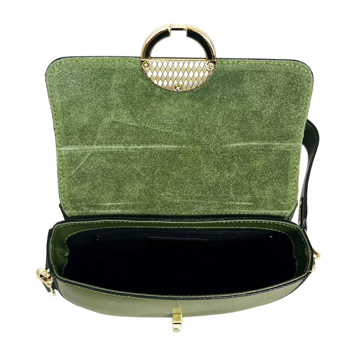 Bolso Cruzado Cheval Firenze Ambra Verde Militar