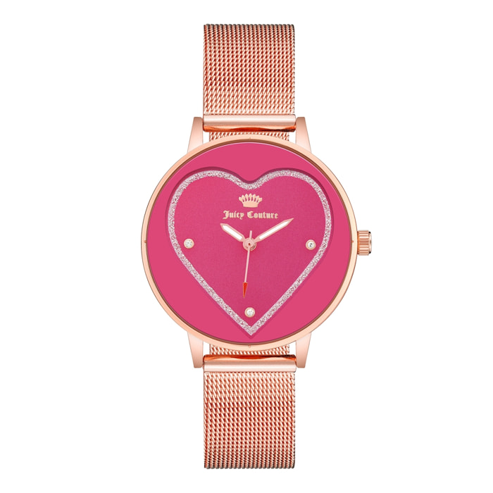 Reloj Juicy Couture JC1240HPRG Mujer Analogico Cuarzo con Correa de Acero inoxidable