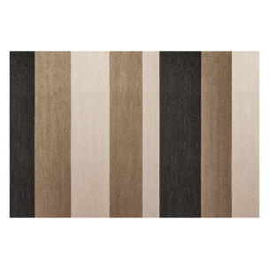 Alfombra LIVING DECO Franjas Camel