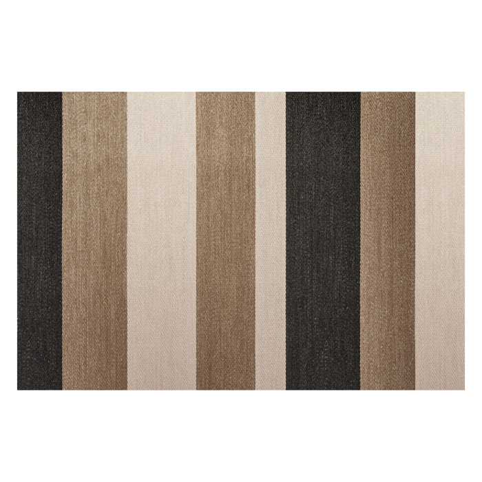 Alfombra LIVING DECO Franjas Camel