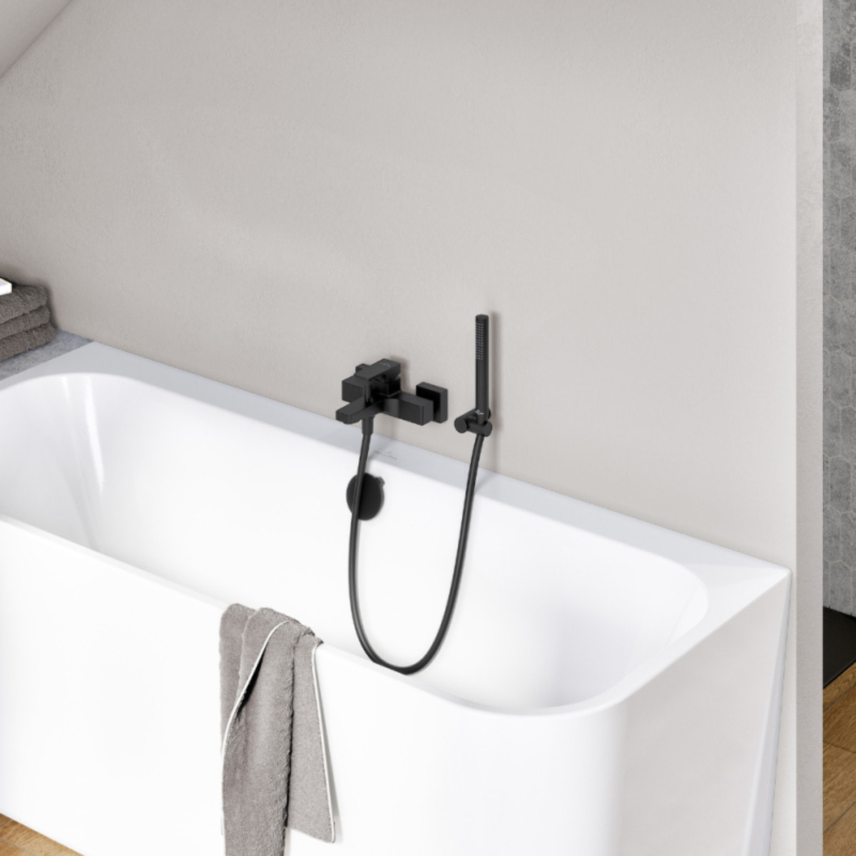 Douchette à main Verve Showers Stick Noir mat