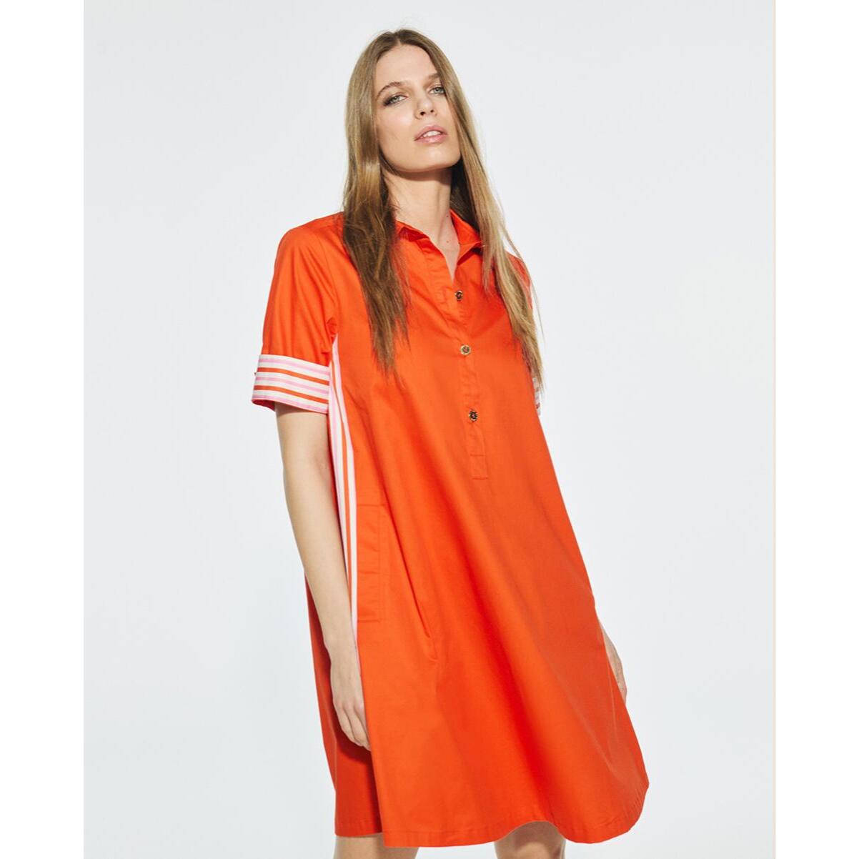 Abito Camicia a Maniche Corte