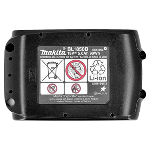 Batería de Li-ion de 18V 5Ah BL1850B MAKITA - 197280-8