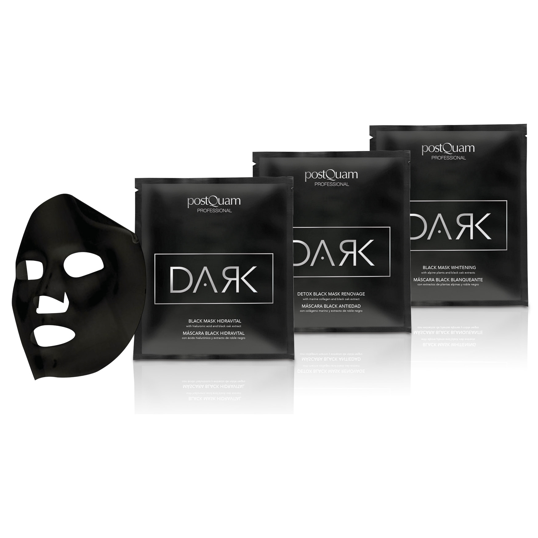 Voiles faciaux black mask