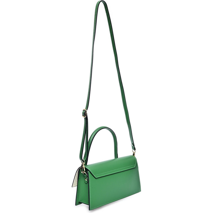 Borsa a spalla Anna Luchini Verde
