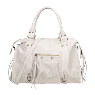 Borsa a spalla da donna - Modello Clara - Vera pelle - 41.0 x 28.0 x 13.0 cm