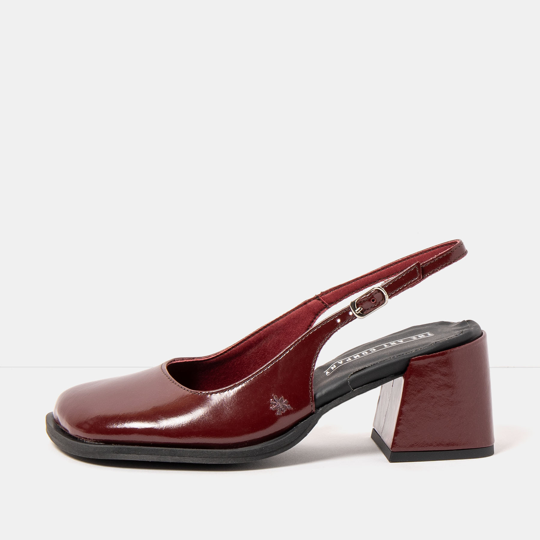 Sandalias con tacón 2012 NAPPA SHINNY BURDEOS / VERONA color Burdeos