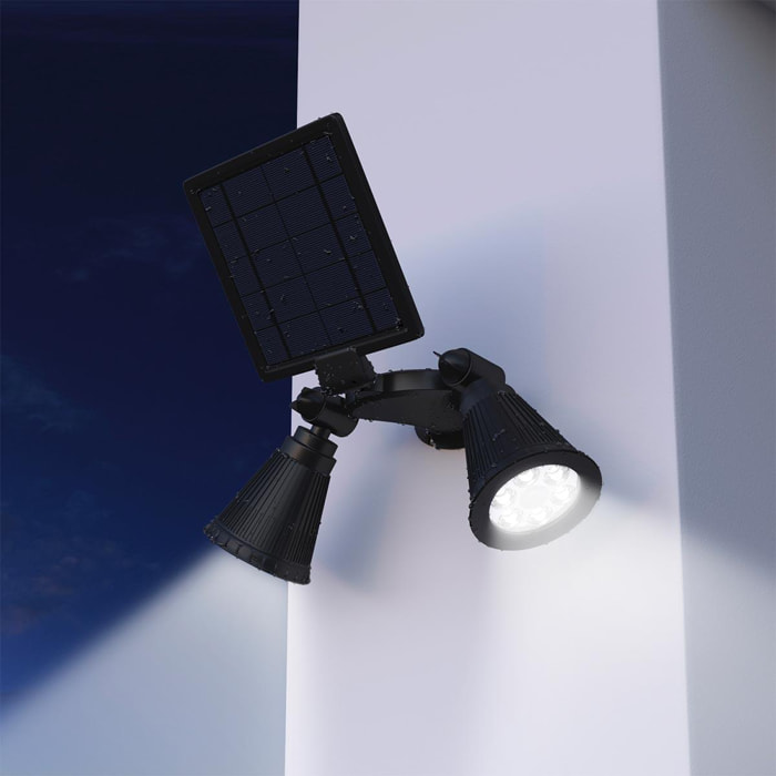 Double projecteur solaire avec détecteur DOLBY W31 600LM