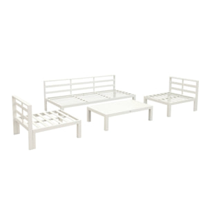 Salon de jardin XXL aluminium 5 places RIETI