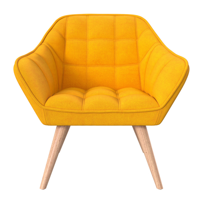 Fauteuil Simba jaune