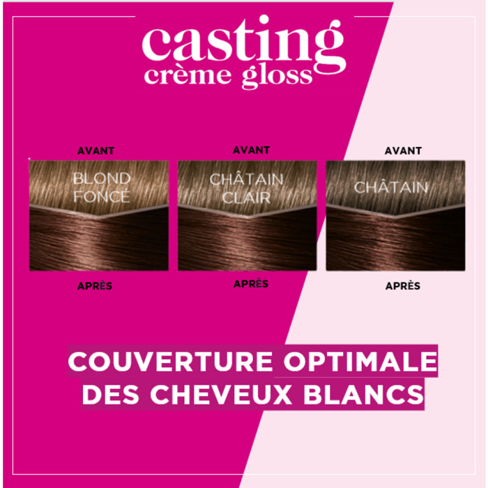 L'Oréal Paris Casting Crème Gloss Coloration 4.15 Marron glacé