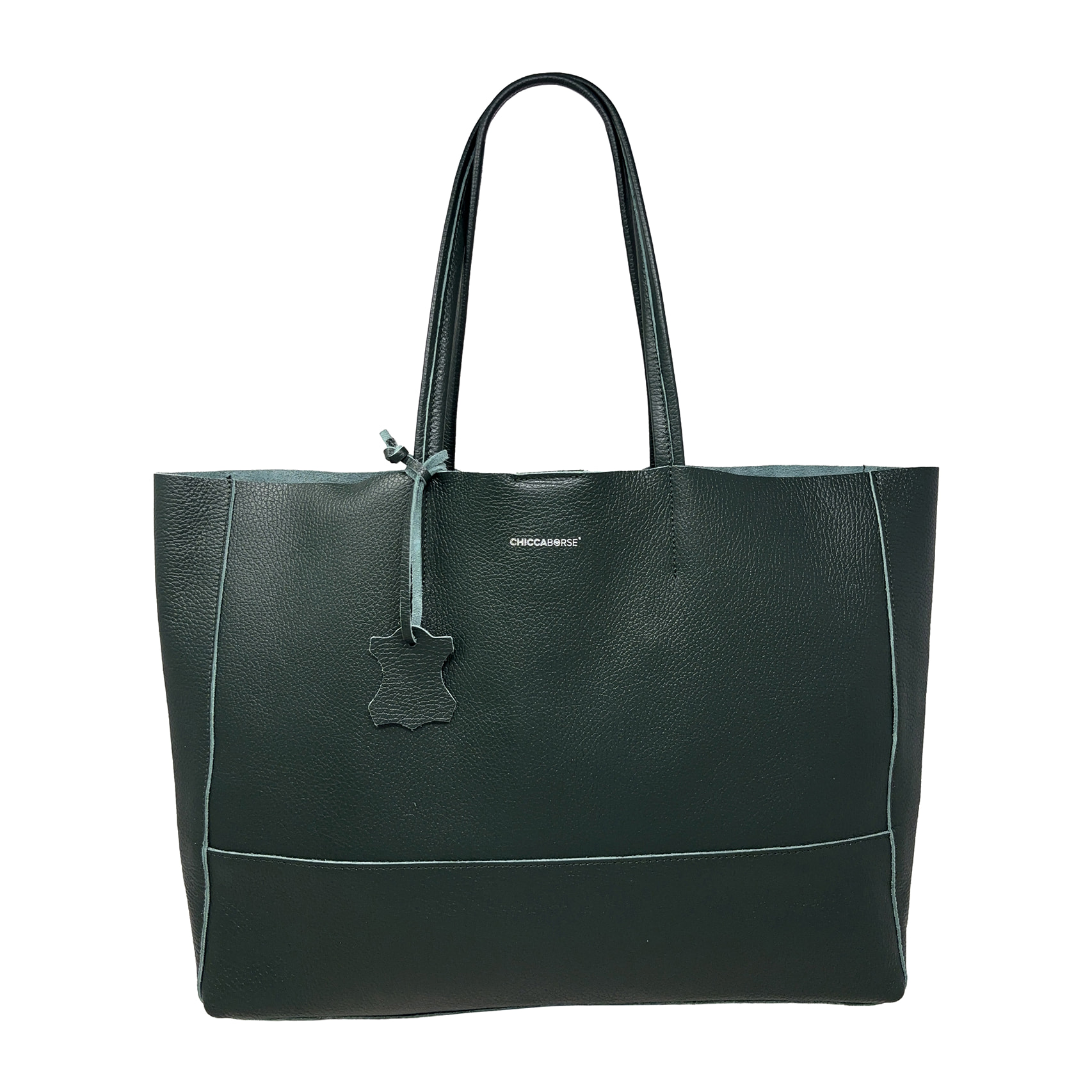 Borsa a Mano Shopper a Spalla da Donna in Pelle Dollaro