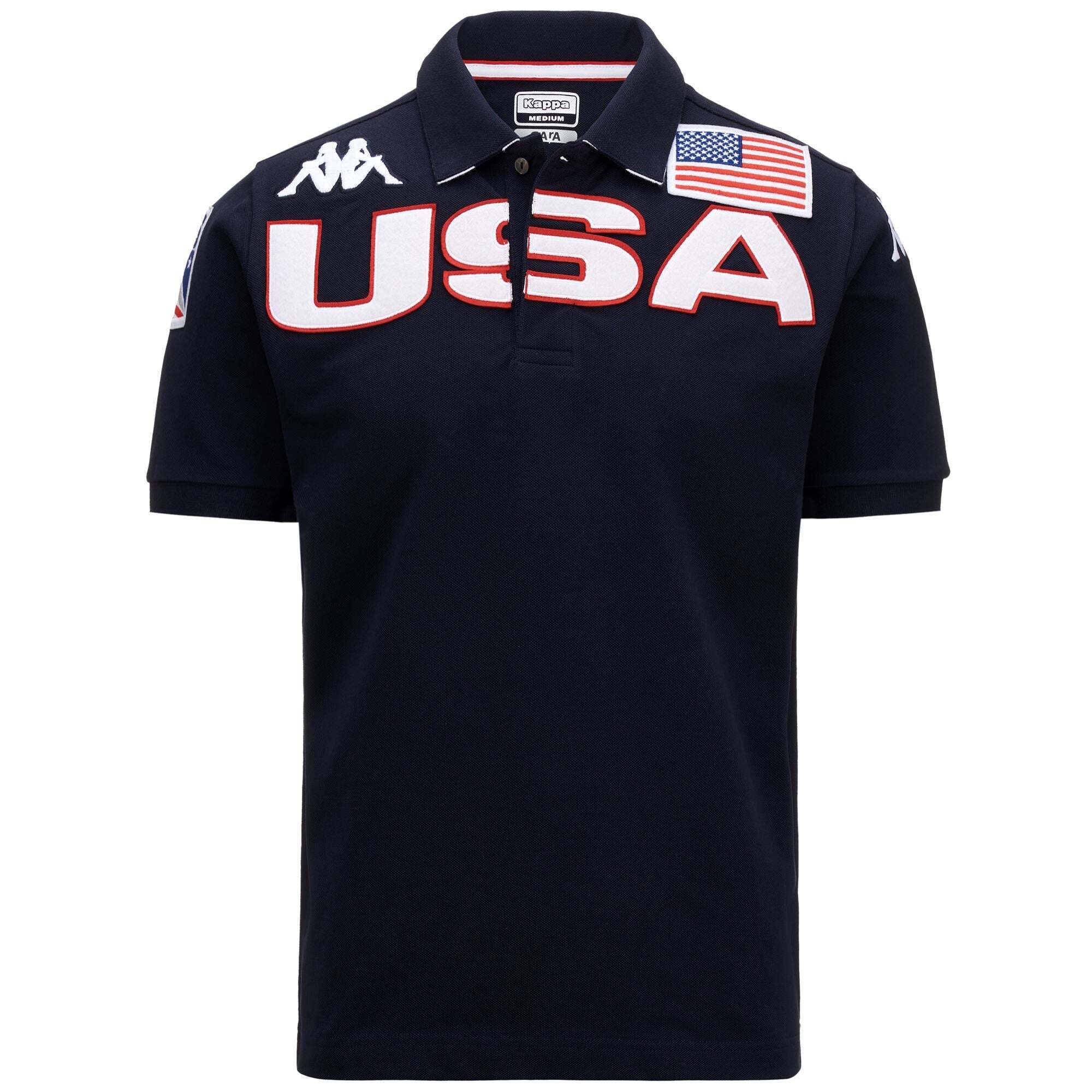 Polo Shirts Kappa Uomo Donna EROI POLO USA US Blu