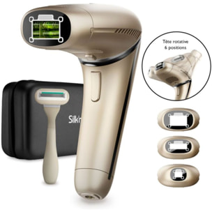 Epilateur lumière pulsée SILK'N 7 gold