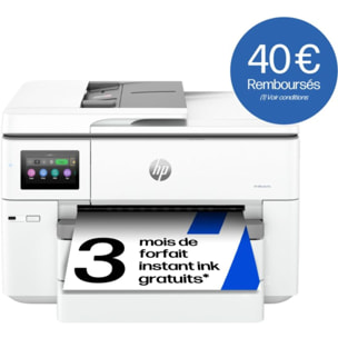 Imprimante jet d'encre HP OfficeJet Pro 9730e éligible Instant Ink