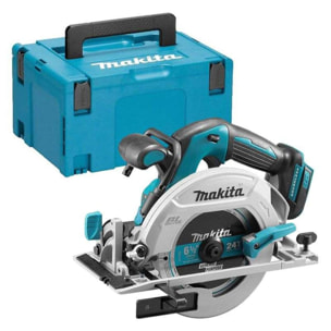 Scie circulaire 18V Ø165 mm - MAKITA - Sans batterie, ni chargeur - MakPac - DHS680ZJ