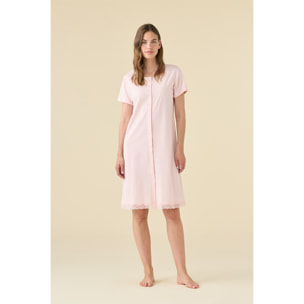 Camicia da notte donna estiva in cotone articolo essential. Noidinotte