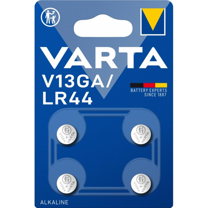 Varta - Pack de 2 Piles electroniques alcalines V13GA X 4