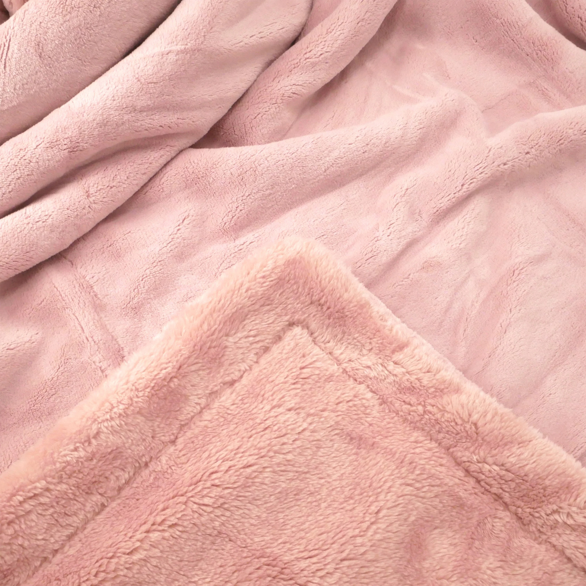 Plaid polaire - Cozy Rose - 760g/m²