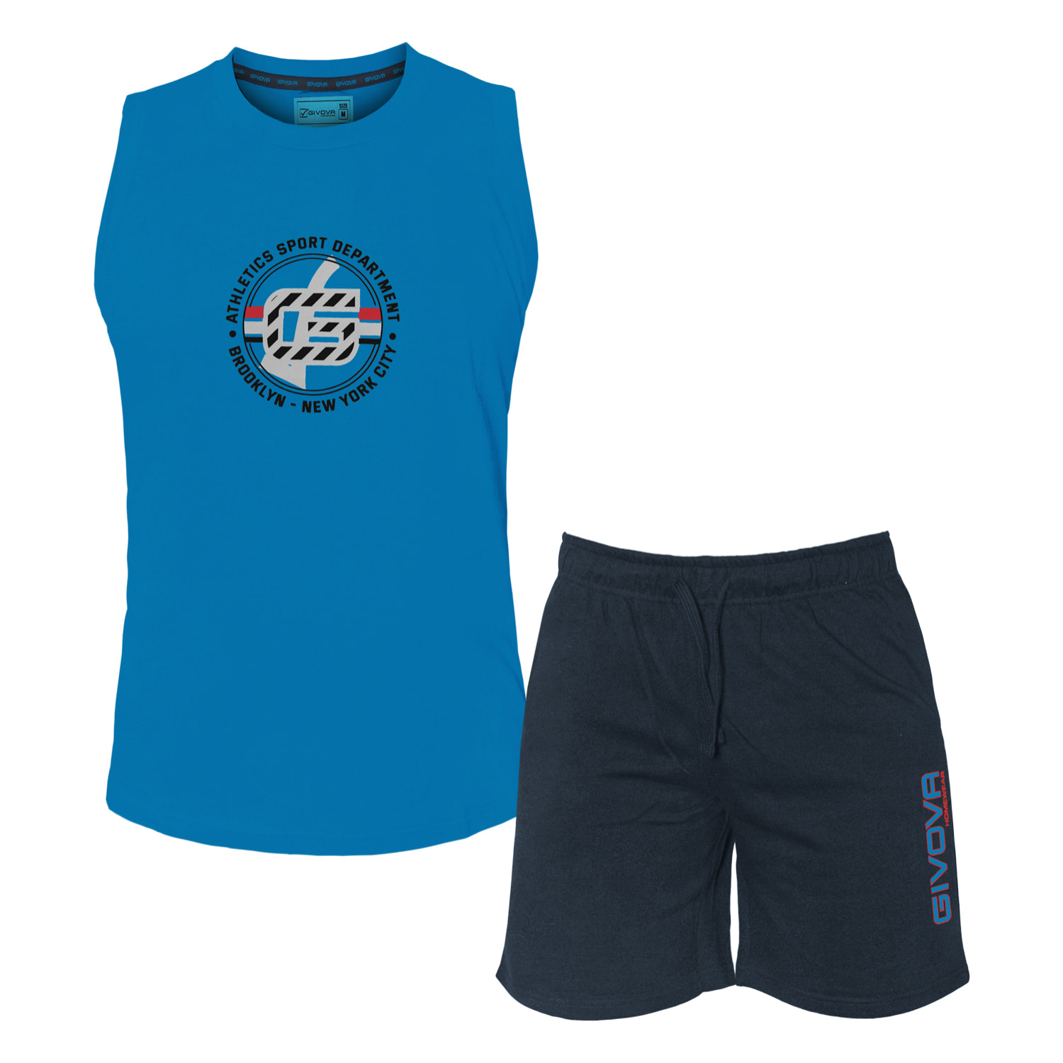 Completo Homewear Uomo Smanicato GIVOVA Cotone