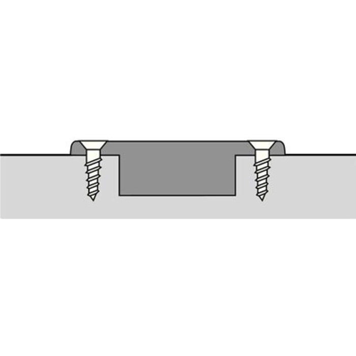 Charnière HETTICH 110° Intermat 9943 rentrant - Base -3,5 mm - TH 42 pour porte de 15 à 25mm - À visser - 48052