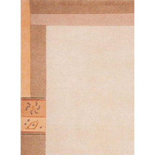 Tapis salon et chambre fait main en laine motif simple VEHU