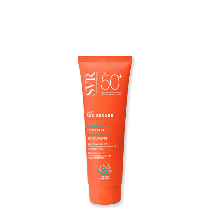 Sun Secure - Lait Biodégradable Hydratant SPF50+ 250 ml