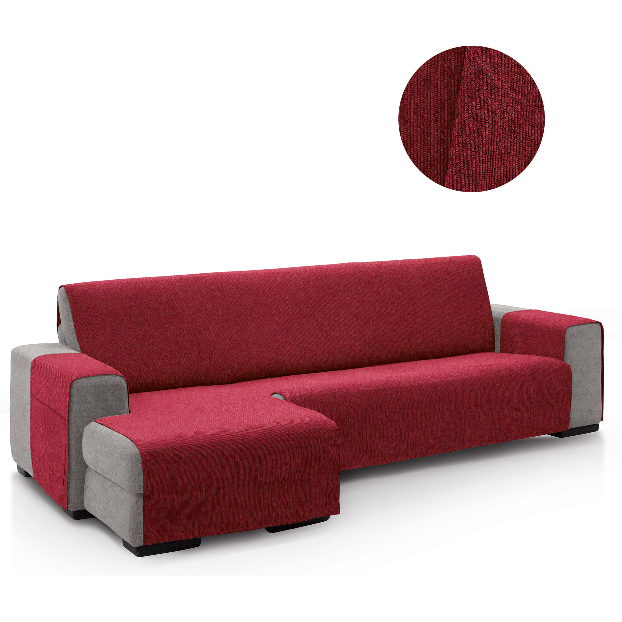 Cubre Sofá Chaise Longue Izquierda modelo PRISCILA