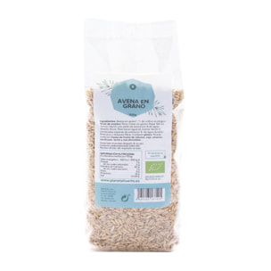 PLANETA HUERTO | Avena en Grano Natural 500 g, Cereal Integral Rico en Fibra, Betaglucanos, Vitaminas y Minerales - Avena en Grano Ideal para Cocinar y Preparar Agua de Avena